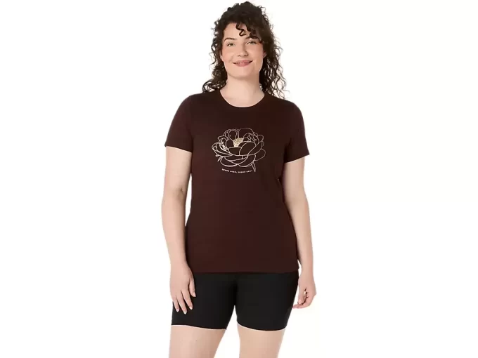 CAMISETA FEMININA COM PEÔNIAS CAMISETA FEMININA COM PEÔNIAS