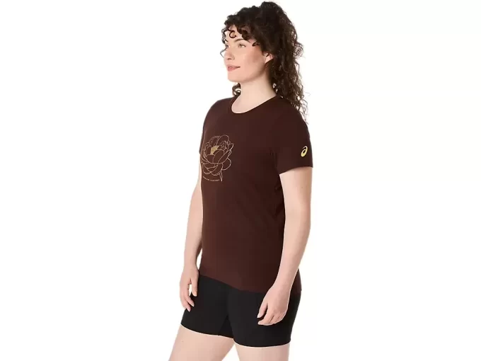 CAMISETA FEMININA COM PEÔNIAS CAMISETA FEMININA COM PEÔNIAS