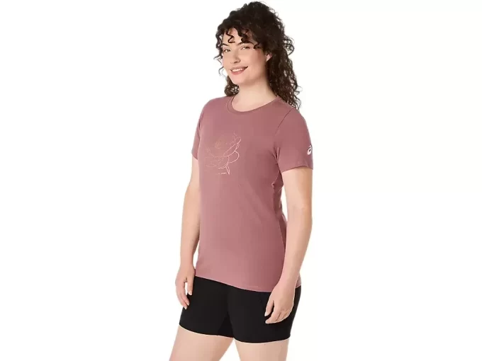 CAMISETA FEMININA COM PEÔNIAS CAMISETA FEMININA COM PEÔNIAS