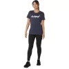 Camiseta feminina de manga curta com estampa floral da Asics Camiseta feminina de manga curta com estampa floral da Asics