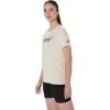Camiseta feminina de manga curta com estampa floral da Asics Camiseta feminina de manga curta com estampa floral da Asics