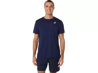 CAMISETA MASCULINA DE MANGA CURTA COM LISTRAS PARA QUADRA