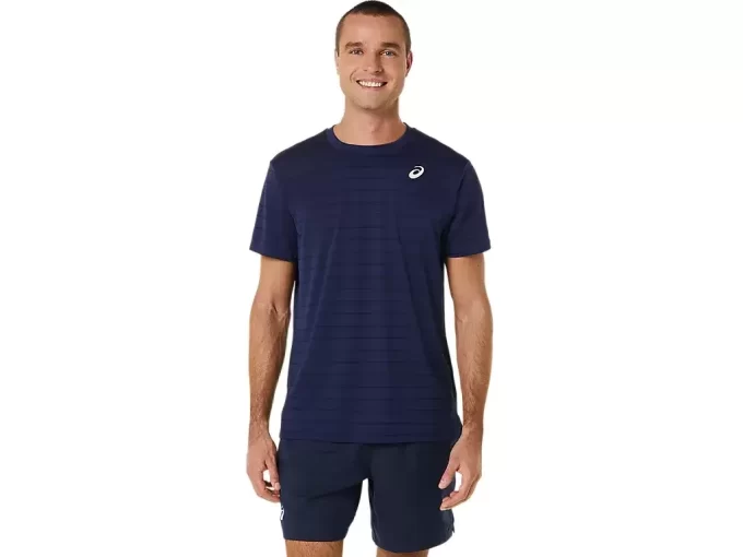 CAMISETA MASCULINA DE MANGA CURTA COM LISTRAS PARA QUADRA CAMISETA MASCULINA DE MANGA CURTA COM LISTRAS PARA QUADRA