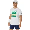 Camiseta masculina GS com estampa gráfica Camiseta masculina GS com estampa gráfica