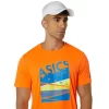 Camiseta masculina GS com estampa gráfica Camiseta masculina GS com estampa gráfica