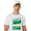 Camiseta masculina GS com estampa gráfica Camiseta masculina GS com estampa gráfica