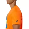 Camiseta masculina GS com estampa gráfica Camiseta masculina GS com estampa gráfica