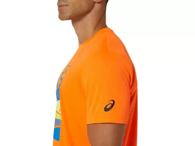 Camiseta masculina GS com estampa gráfica Camiseta masculina GS com estampa gráfica