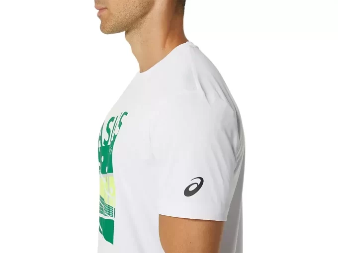 Camiseta masculina GS com estampa gráfica Camiseta masculina GS com estampa gráfica