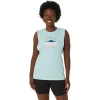 Camiseta regata feminina ASICS YOUR ADVENTURE Camiseta regata feminina ASICS YOUR ADVENTURE