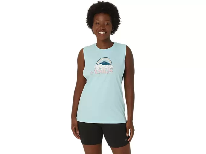Camiseta regata feminina ASICS YOUR ADVENTURE Camiseta regata feminina ASICS YOUR ADVENTURE