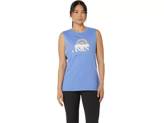 Camiseta regata feminina ASICS YOUR ADVENTURE Camiseta regata feminina ASICS YOUR ADVENTURE