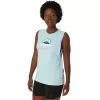 Camiseta regata feminina ASICS YOUR ADVENTURE Camiseta regata feminina ASICS YOUR ADVENTURE