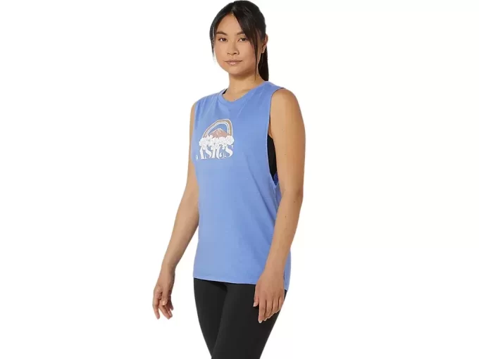 Camiseta regata feminina ASICS YOUR ADVENTURE Camiseta regata feminina ASICS YOUR ADVENTURE