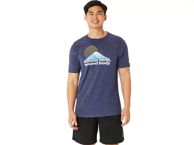 Camiseta unissex ASICS SMSB JOURNEY