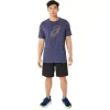 Camiseta unissex ASICS SPIRAL a FILL