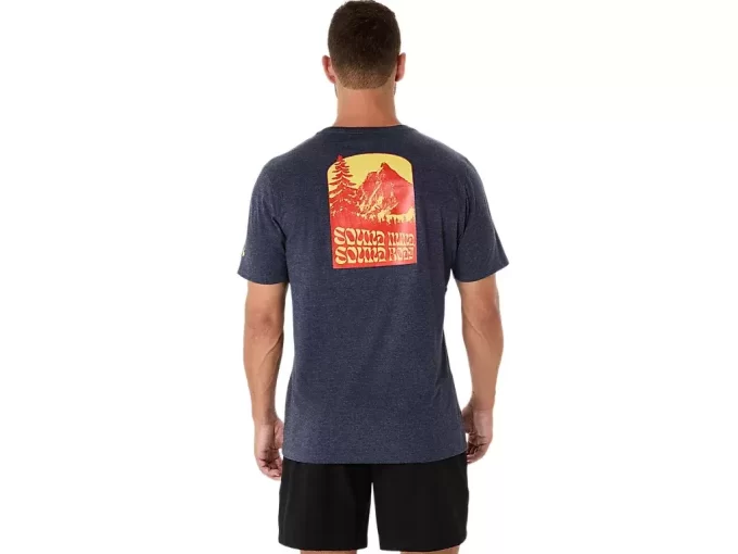 Camiseta unissex de manga curta ASICS NATURE Camiseta unissex de manga curta ASICS NATURE