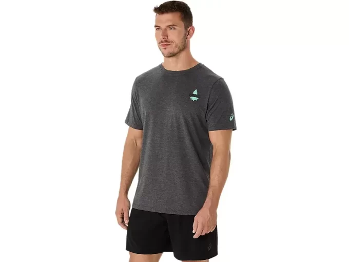 Camiseta unissex de manga curta ASICS NATURE Camiseta unissex de manga curta ASICS NATURE