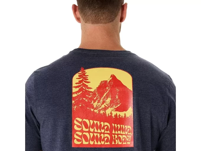 Camiseta unissex de manga curta ASICS NATURE Camiseta unissex de manga curta ASICS NATURE