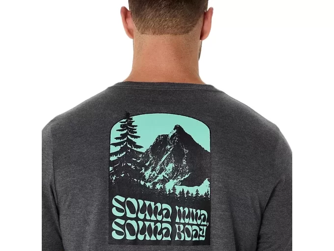 Camiseta unissex de manga curta ASICS NATURE Camiseta unissex de manga curta ASICS NATURE