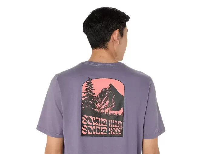 Camiseta unissex de manga curta ASICS NATURE Camiseta unissex de manga curta ASICS NATURE