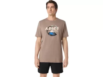 Camiseta unissex de manga curta ASICS para atividades ao ar livre