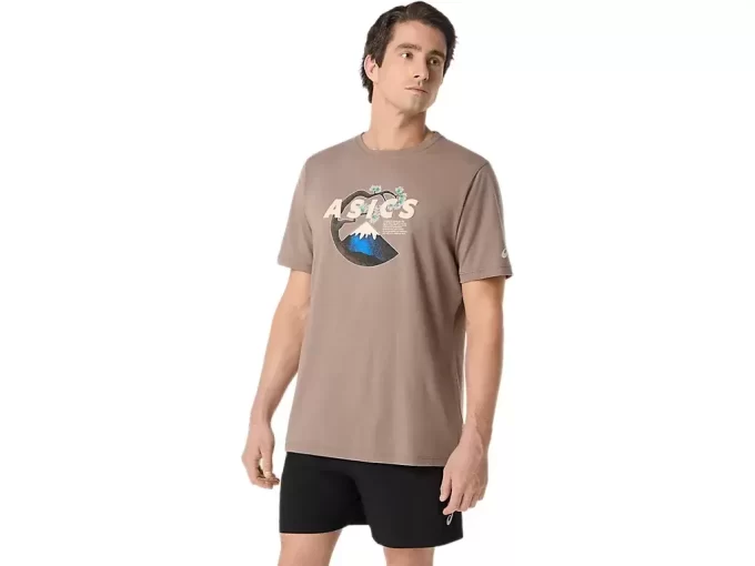 Camiseta unissex de manga curta ASICS para atividades ao ar livre Camiseta unissex de manga curta ASICS para atividades ao ar livre