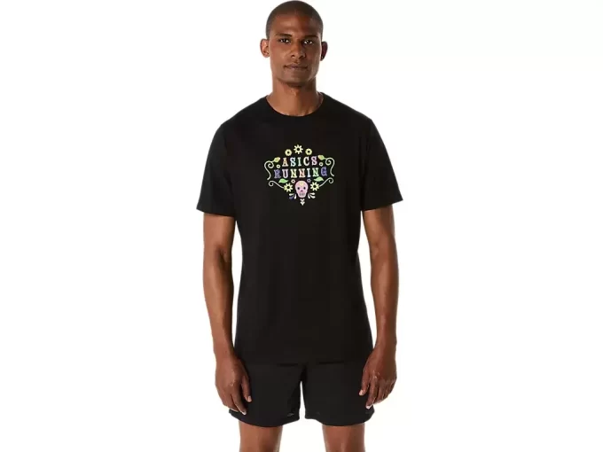 CAMISETA UNISSEX DE MANGA CURTA PARA O DIA DOS MORTOS CAMISETA UNISSEX DE MANGA CURTA PARA O DIA DOS MORTOS