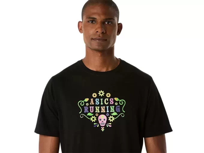 CAMISETA UNISSEX DE MANGA CURTA PARA O DIA DOS MORTOS CAMISETA UNISSEX DE MANGA CURTA PARA O DIA DOS MORTOS
