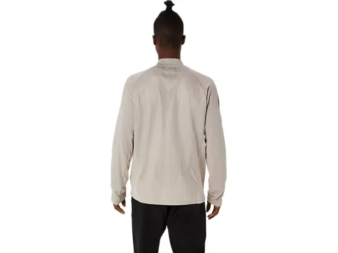 Jaqueta Actibreeze Jacquard Grid com Zíper Completo Jaqueta Actibreeze Jacquard Grid com Zíper Completo