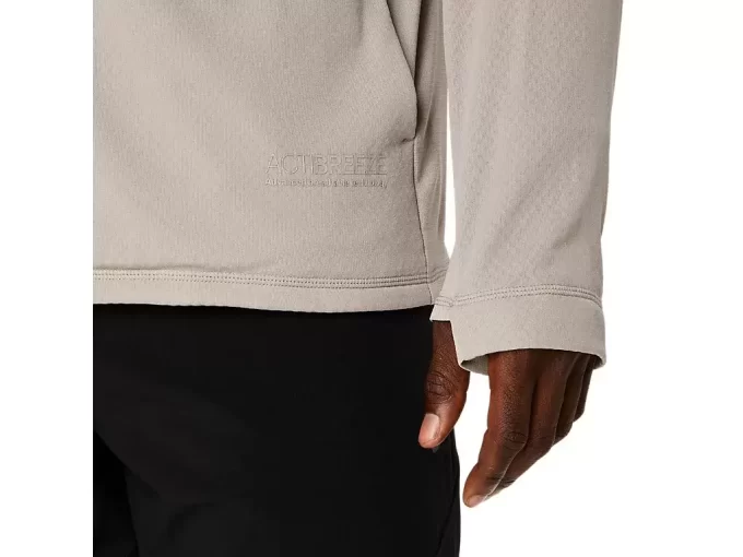 Jaqueta Actibreeze Jacquard Grid com Zíper Completo Jaqueta Actibreeze Jacquard Grid com Zíper Completo