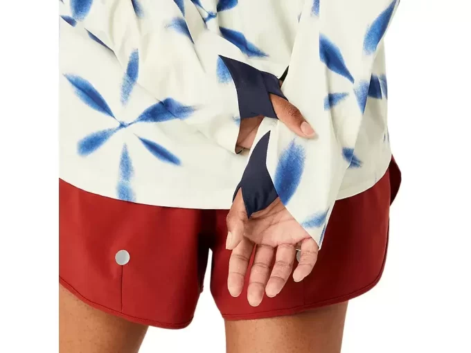 Jaqueta impermeável Metarun Shibori Jaqueta impermeável Metarun Shibori