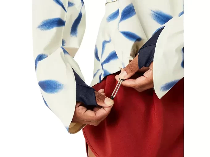 Jaqueta impermeável Metarun Shibori Jaqueta impermeável Metarun Shibori