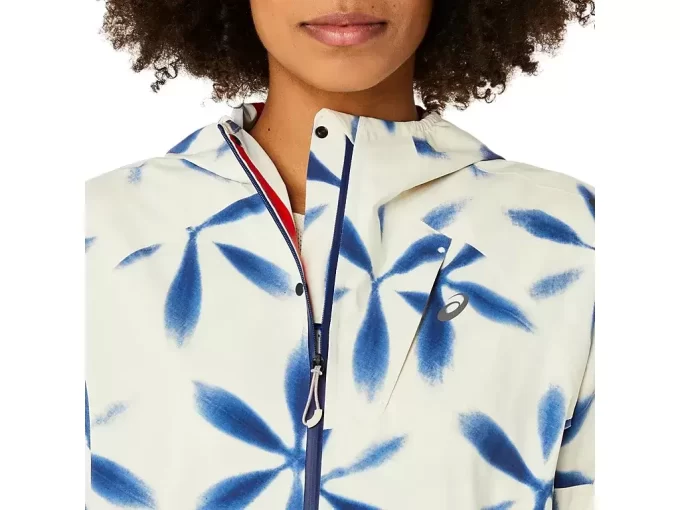 Jaqueta impermeável Metarun Shibori Jaqueta impermeável Metarun Shibori