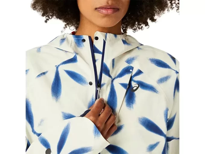 Jaqueta impermeável Metarun Shibori Jaqueta impermeável Metarun Shibori