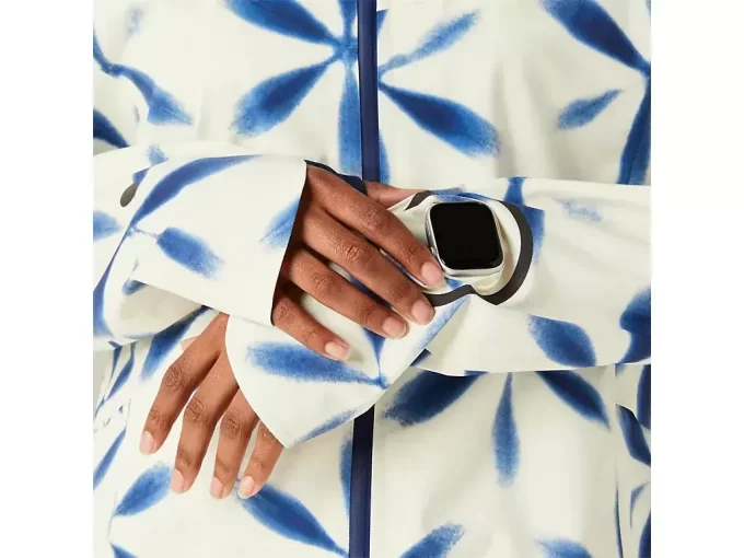 Jaqueta impermeável Metarun Shibori Jaqueta impermeável Metarun Shibori