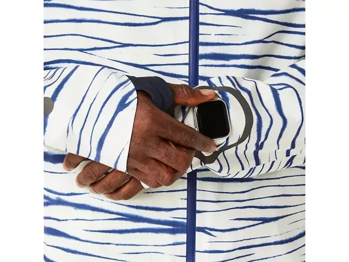 Jaqueta impermeável Metarun Shibori Jaqueta impermeável Metarun Shibori