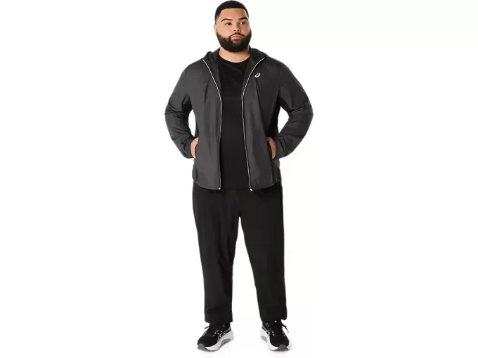 Jaqueta prateada ASICS Jaqueta prateada ASICS