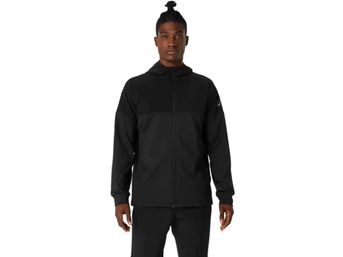 MOLETOM COM CAPUZ E ZÍPER COMPLETO EM MALHA MOLETOM COM CAPUZ E ZÍPER COMPLETO EM MALHA