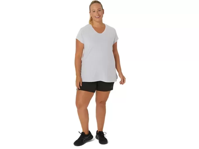 Short de malha feminino de 7 polegadas Short de malha feminino de 7 polegadas
