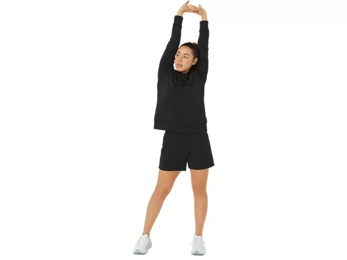 Short feminino de moletom francês de 12,7 cm Short feminino de moletom francês de 12,7 cm