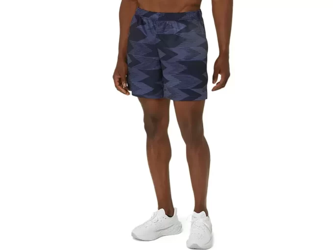 Shorts de 7 polegadas com estampa sazonal por toda a peça Shorts de 7 polegadas com estampa sazonal por toda a peça