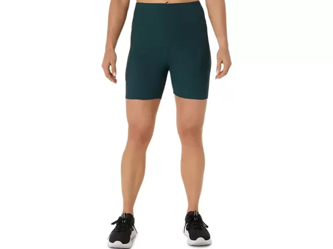 Shorts de ciclismo canelados femininos Shorts de ciclismo canelados femininos