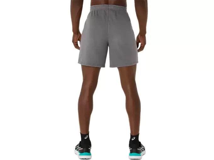 Shorts de moletom com logo da ASICS