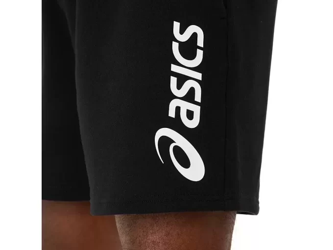 Shorts de moletom com logo da ASICS Shorts de moletom com logo da ASICS
