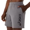 Shorts de moletom com logo da ASICS