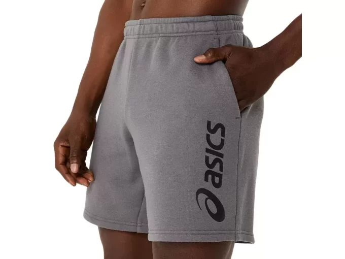 Shorts de moletom com logo da ASICS