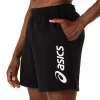 Shorts de moletom com logo da ASICS Shorts de moletom com logo da ASICS