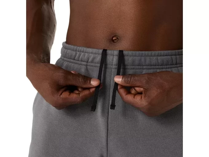 Shorts de moletom com logo da ASICS