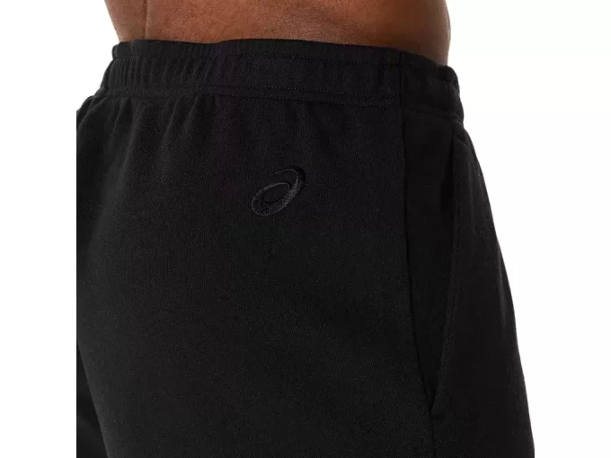 Shorts de moletom com logo da ASICS Shorts de moletom com logo da ASICS